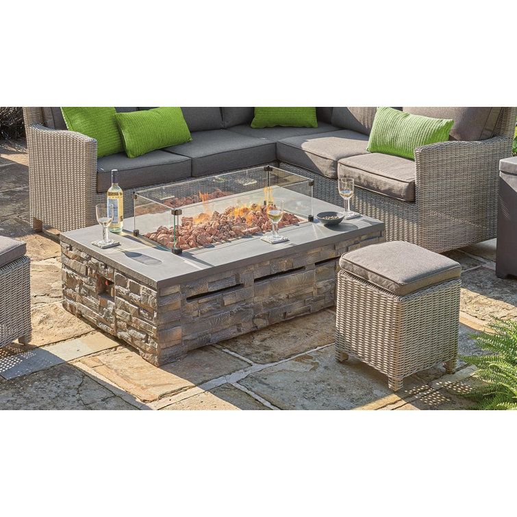 Kettler Kalos Propane Fire Pit Table & Reviews Wayfair.co.uk